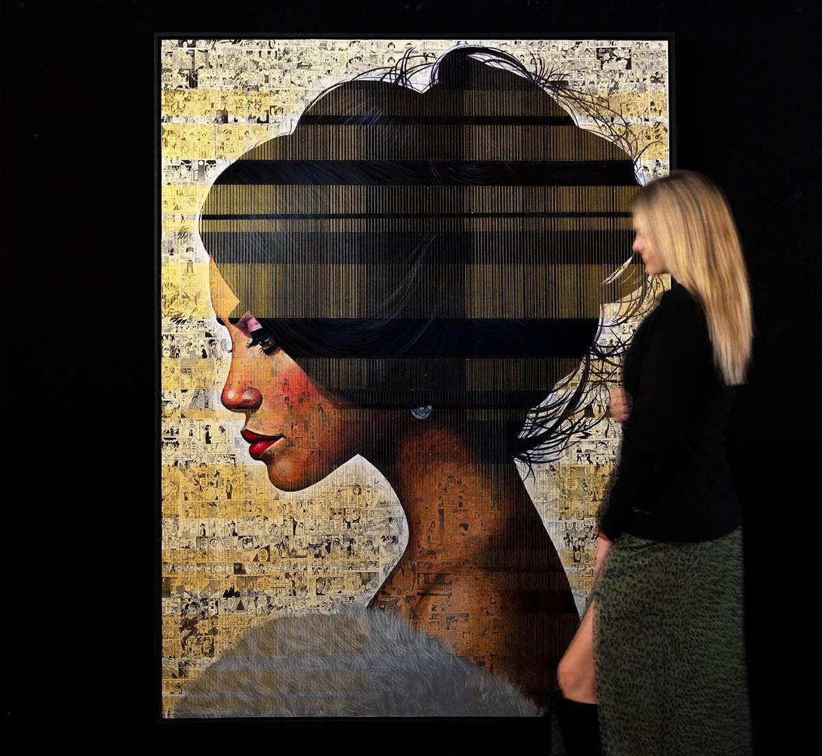 Opulence - Original - SOLD by artist Puritat - Wyecliffe Galleries