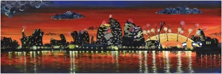 Millenium Dome by artist Rayford - Wyecliffe Galleries