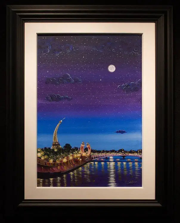 Paris By Night I - ORIGINAL - SOLD by artist Rayford - Wyecliffe Galleries
