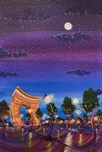 Paris By Night II - ORIGINAL - SOLD by artist Rayford - Wyecliffe Galleries