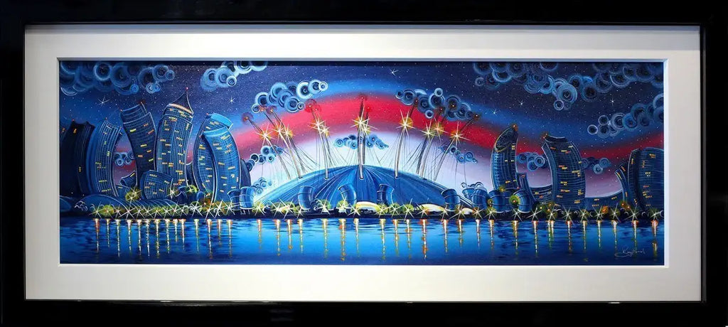 Stars at the O2 - ORIGINAL - SOLD by artist Rayford - Wyecliffe Galleries