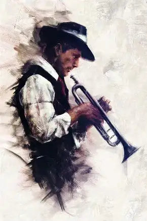 Round Midnight - SOLD OUT by artist Remi Labarre - Wyecliffe Galleries