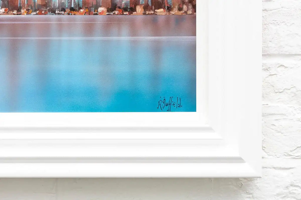 The City Skylines - Original by artist Ric Duffield - Wyecliffe Galleries