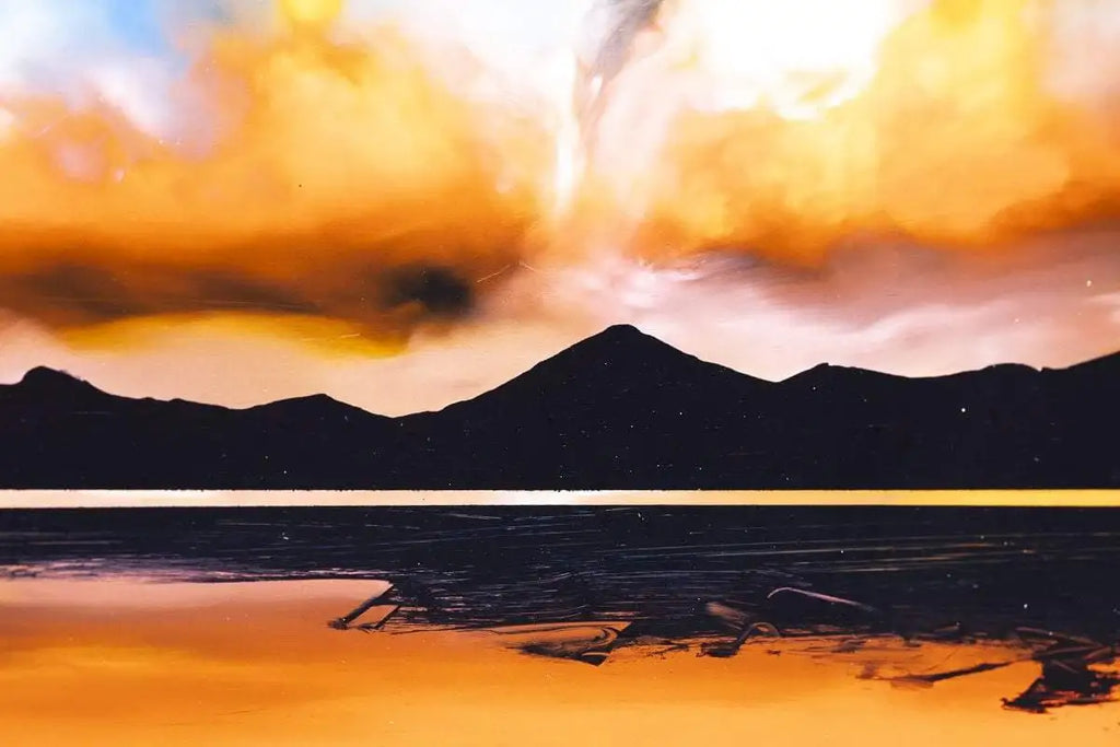 A Great Gig In The Sky - Original - SOLD by artist Richard King - Wyecliffe Galleries