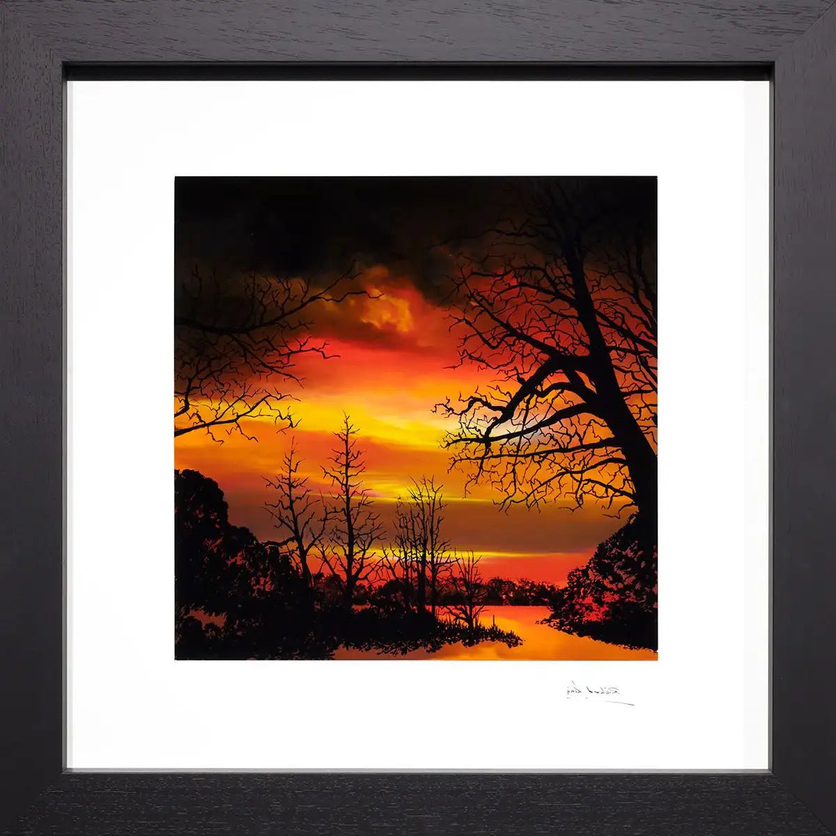 A Little Bit of Love - Original - SOLD by artist Richard King - Wyecliffe Galleries