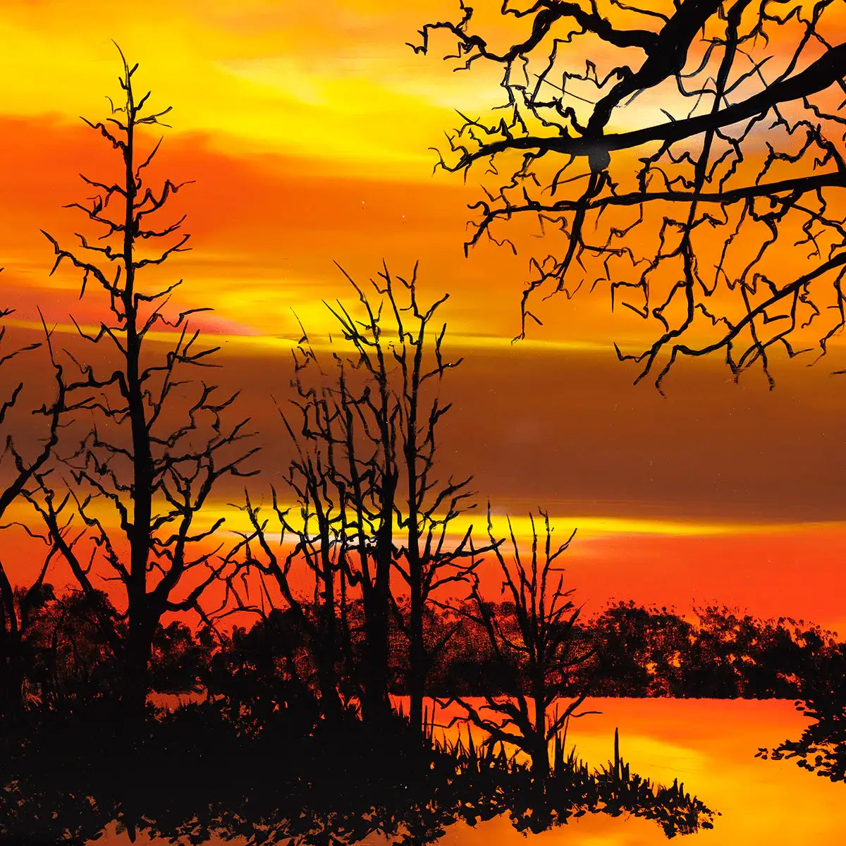 A Little Bit of Love - Original - SOLD by artist Richard King - Wyecliffe Galleries