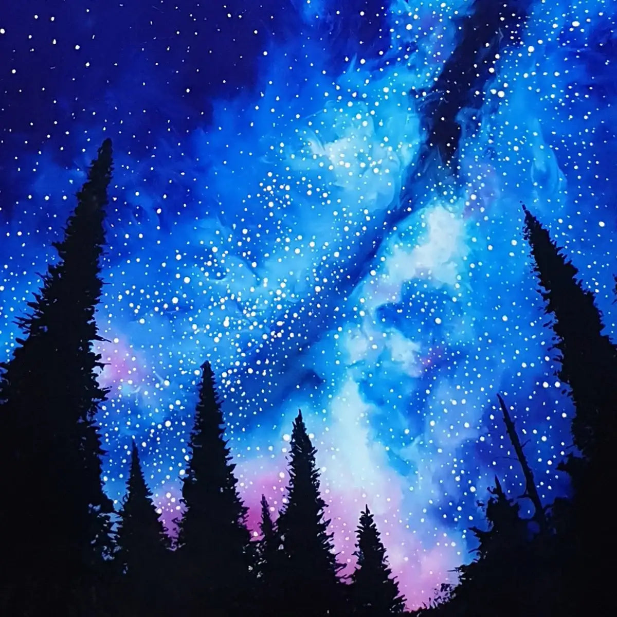 Angel's In Heaven - Original - SOLD by artist Richard King - Wyecliffe Galleries