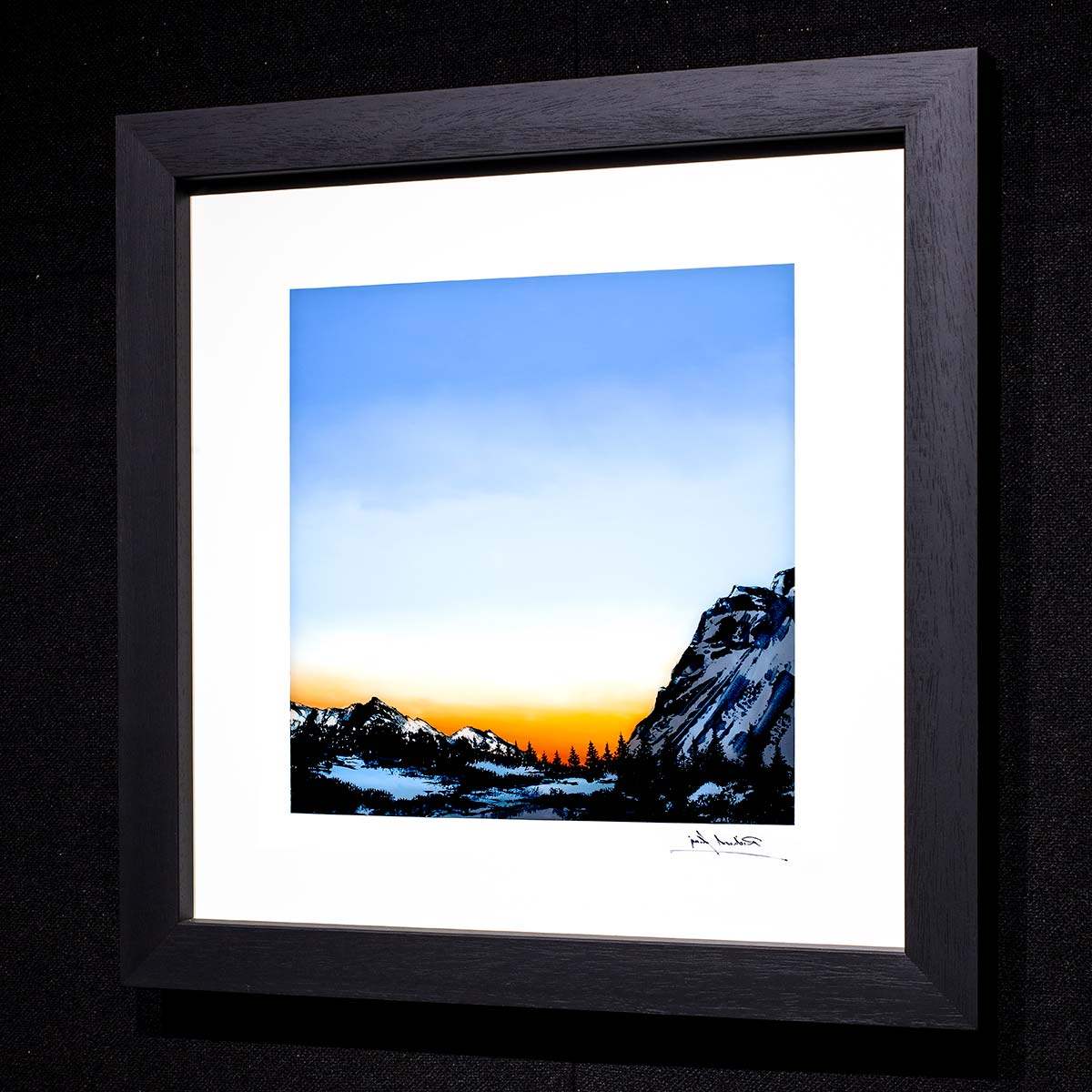 Better Off Alone - Original - SOLD by artist Richard King - Wyecliffe Galleries