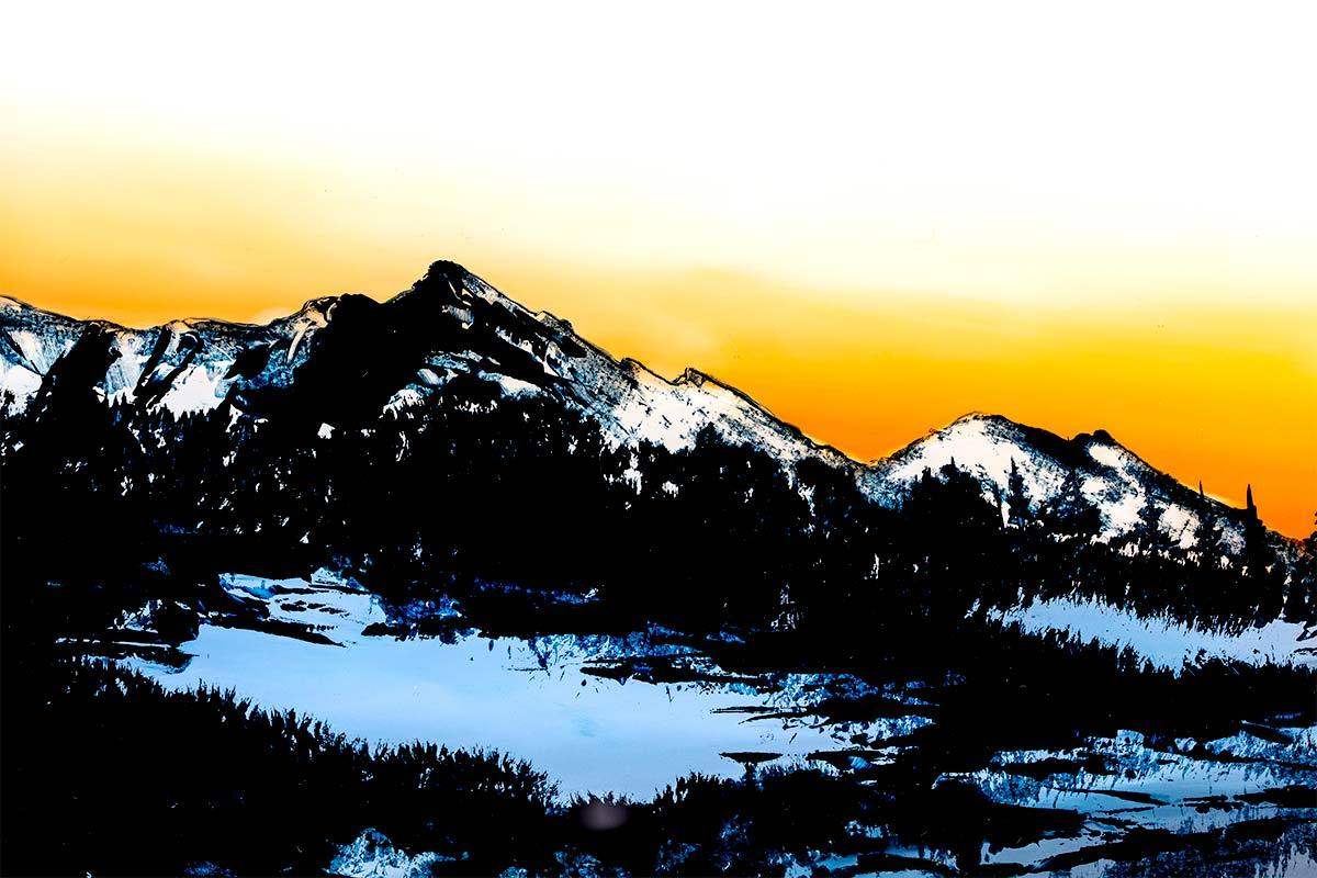 Better Off Alone - Original - SOLD by artist Richard King - Wyecliffe Galleries