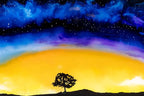 Celestial Rainbow - Original by artist Richard King - Wyecliffe Galleries