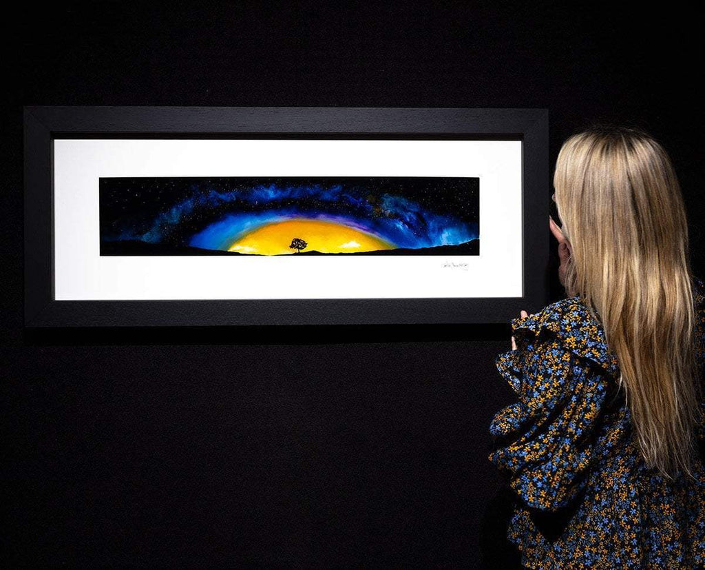 Celestial Rainbow - Original by artist Richard King - Wyecliffe Galleries