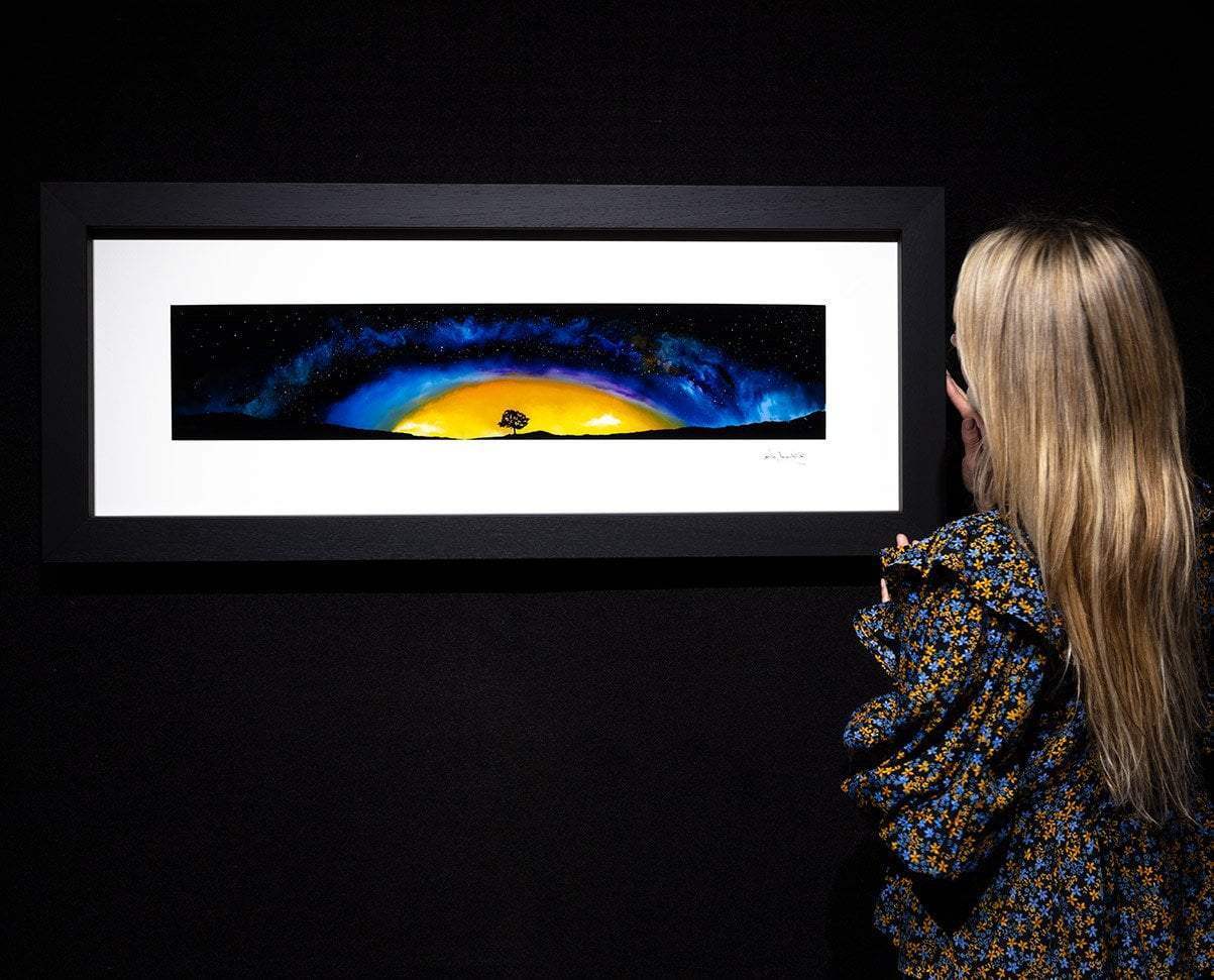 Celestial Rainbow - Original by artist Richard King - Wyecliffe Galleries