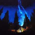 Dancing In The Dark- Original - SOLD by artist Richard King - Wyecliffe Galleries