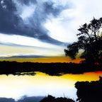 Fernando - Original - SOLD by artist Richard King - Wyecliffe Galleries