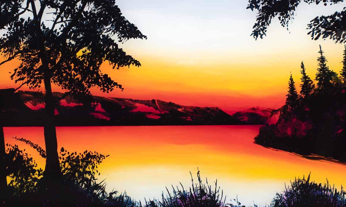 Good Karma - Original - SOLD by artist Richard King - Wyecliffe Galleries