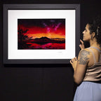 I See Fire - Original - SOLD by artist Richard King - Wyecliffe Galleries