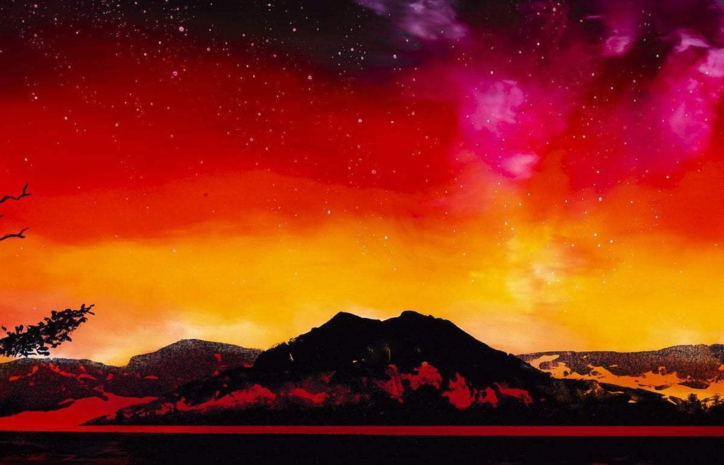 I See Fire - Original - SOLD by artist Richard King - Wyecliffe Galleries