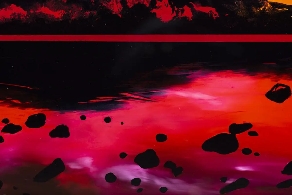 I See Fire - Original - SOLD by artist Richard King - Wyecliffe Galleries