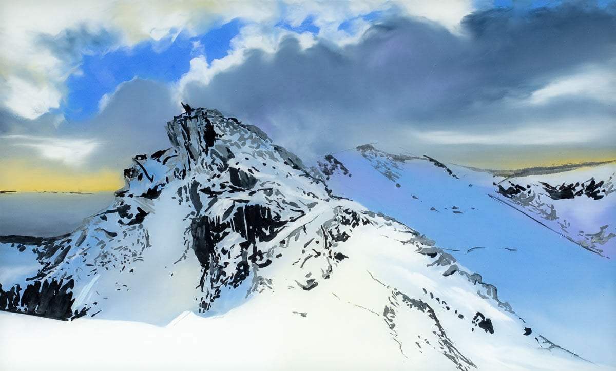 In the Clear - Original - SOLD by artist Richard King - Wyecliffe Galleries