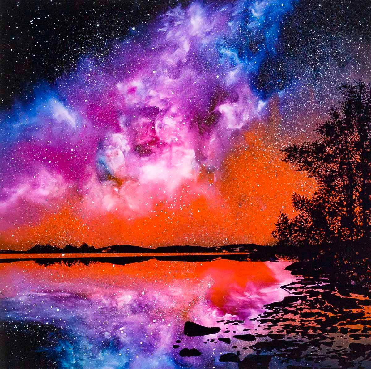 Learn To Fly - Original - SOLD by artist Richard King - Wyecliffe Galleries