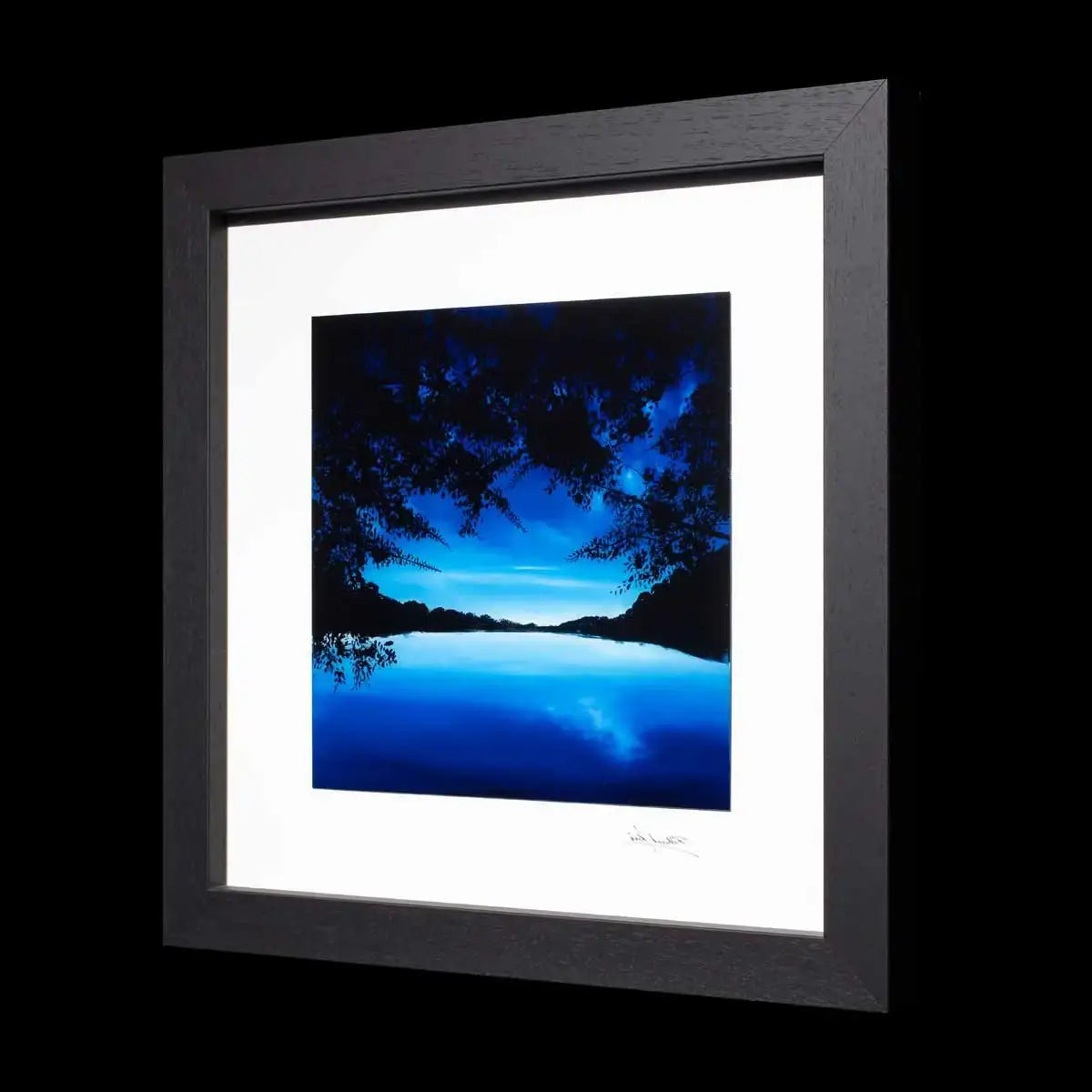 Midnight Blossom - Original - SOLD by artist Richard King - Wyecliffe Galleries