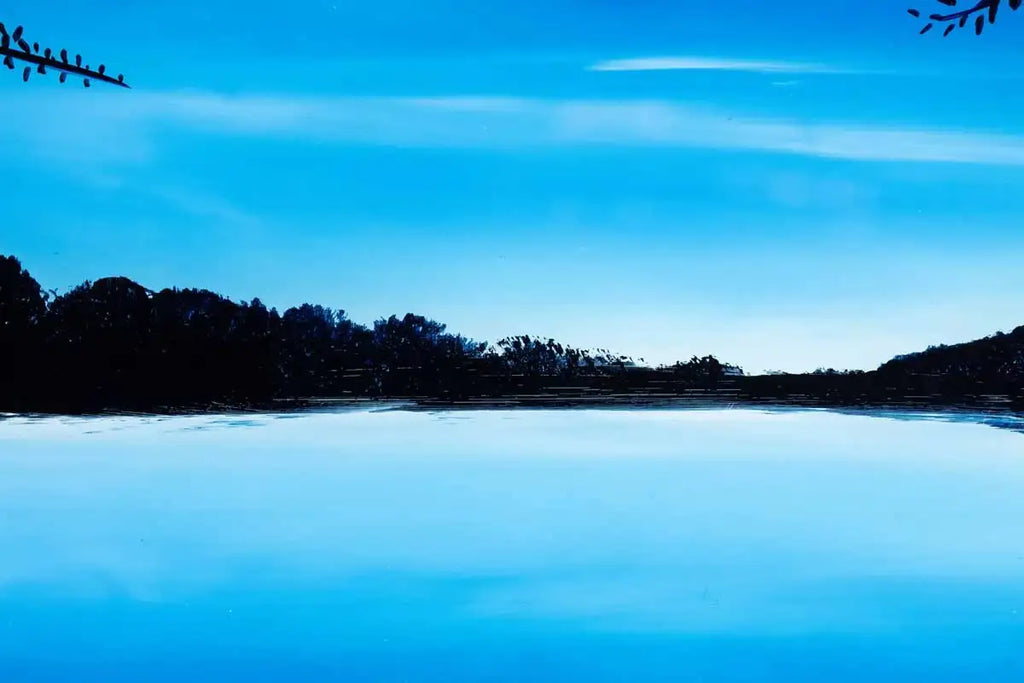 Midnight Blossom - Original - SOLD by artist Richard King - Wyecliffe Galleries