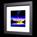 Mont Blanc In The Stars - Original - SOLD by artist Richard King - Wyecliffe Galleries