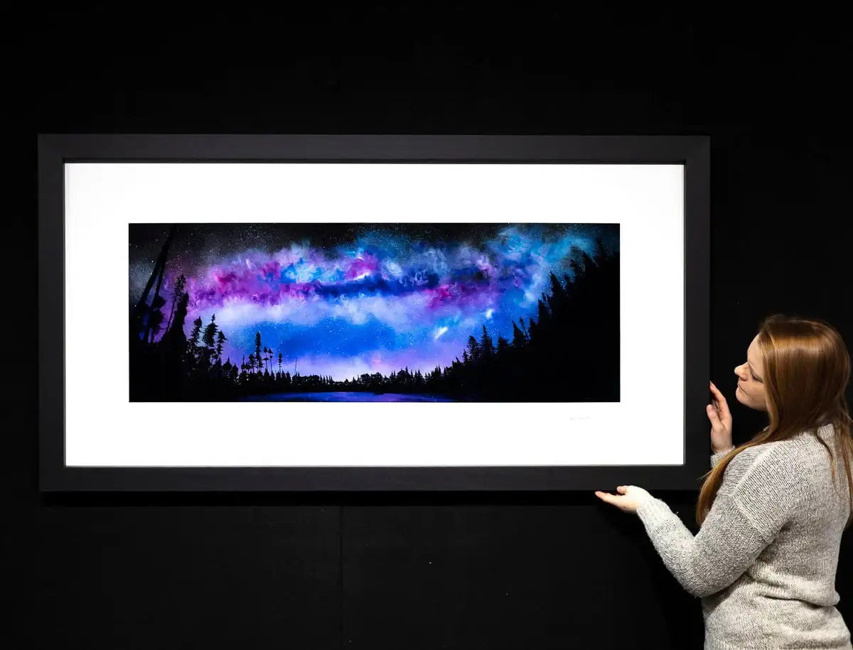 Music Sounds Better With You - Original -SOLD by artist Richard King - Wyecliffe Galleries