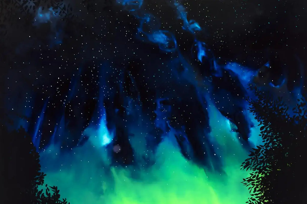 Night Fever - Original - SOLD by artist Richard King - Wyecliffe Galleries