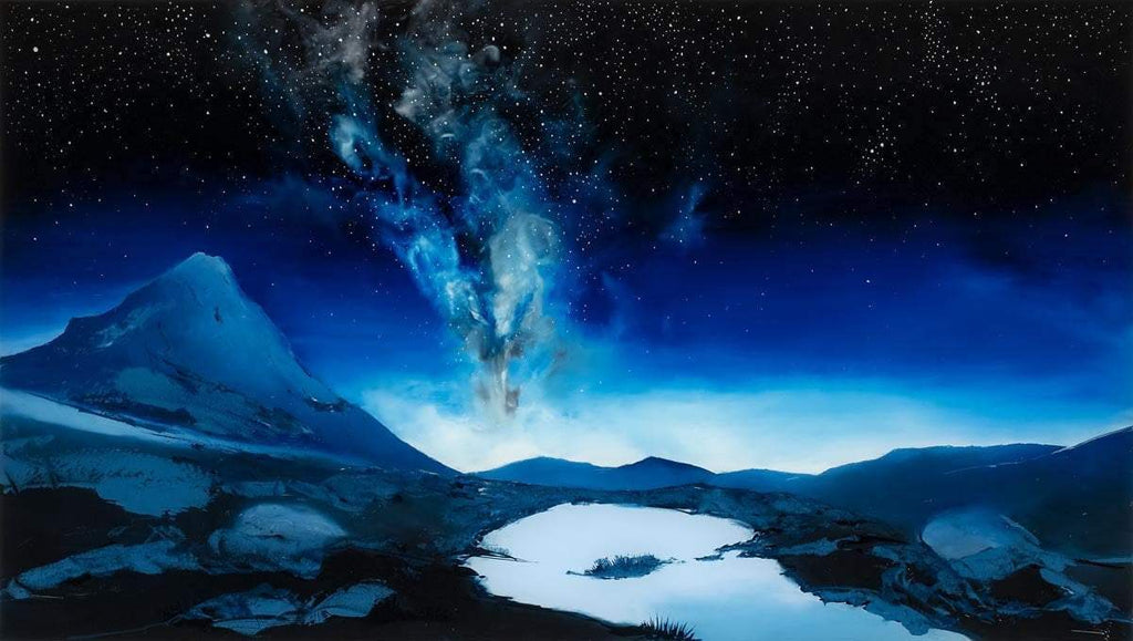 Night Owl - Original SOLD by artist Richard King - Wyecliffe Galleries