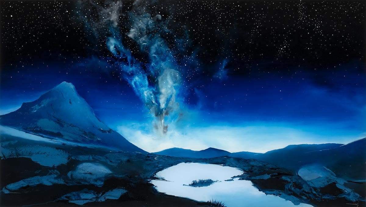 Night Owl - Original SOLD by artist Richard King - Wyecliffe Galleries