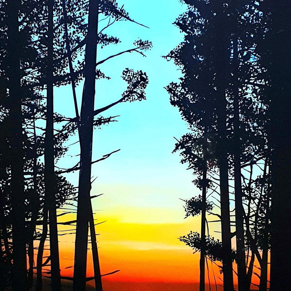 Out Of The Blue - Original - SOLD by artist Richard King - Wyecliffe Galleries