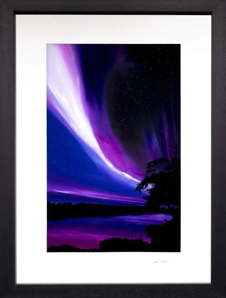 Purple Rain - Original - SOLD by artist Richard King - Wyecliffe Galleries