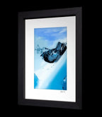 Sky High, Climbers on Mont Blanc - Original by artist Richard King - Wyecliffe Galleries