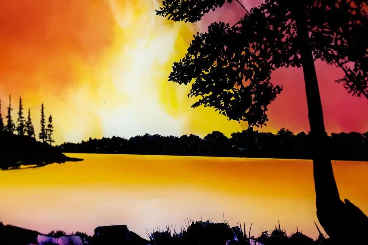 The Sky Is Your Neighbourhood - Original - SOLD by artist Richard King - Wyecliffe Galleries