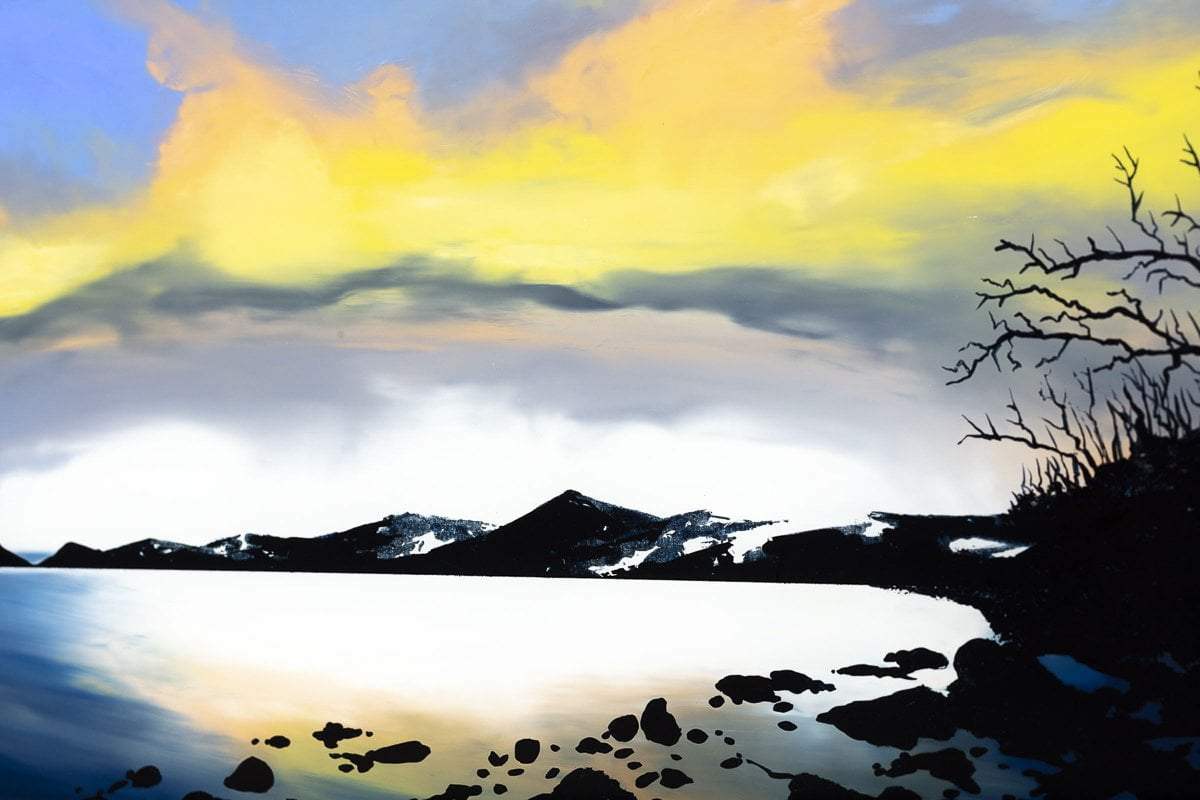 Ullswater Harmony - Original - SOLD by artist Richard King - Wyecliffe Galleries