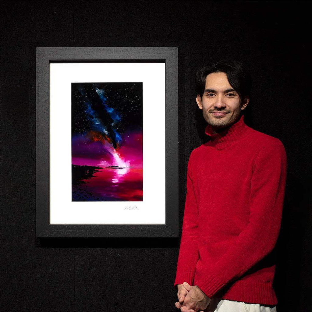 When the Stars Go Blue - Original - SOLD by artist Richard King - Wyecliffe Galleries