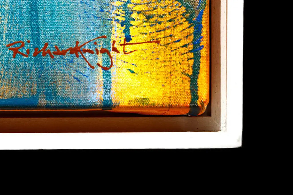 Bridge to the City - Original - SOLD by artist Richard Knight - Wyecliffe Galleries