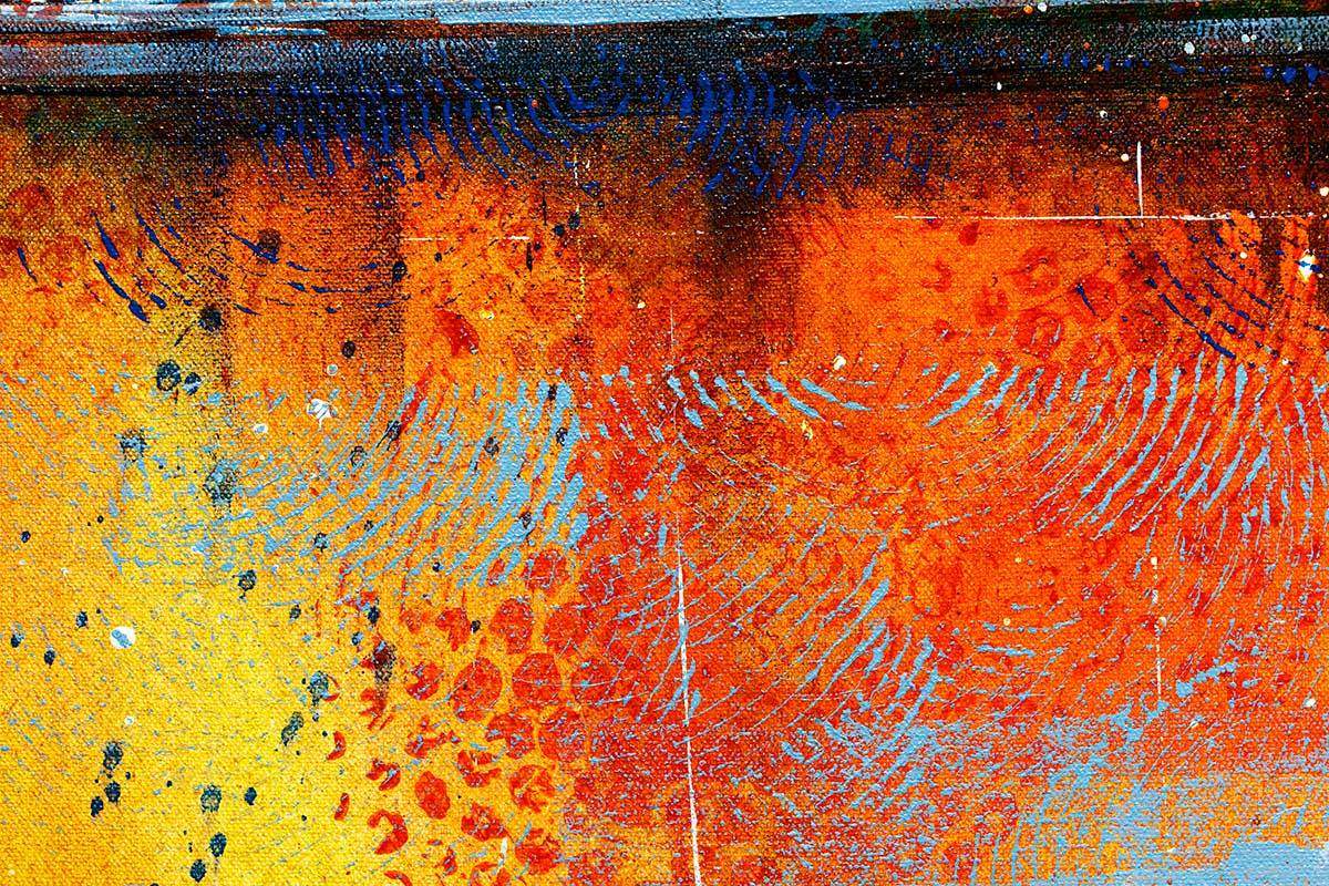 Bridge to the City - Original - SOLD by artist Richard Knight - Wyecliffe Galleries