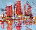 City of Colour - Original - SOLD by artist Richard Knight - Wyecliffe Galleries