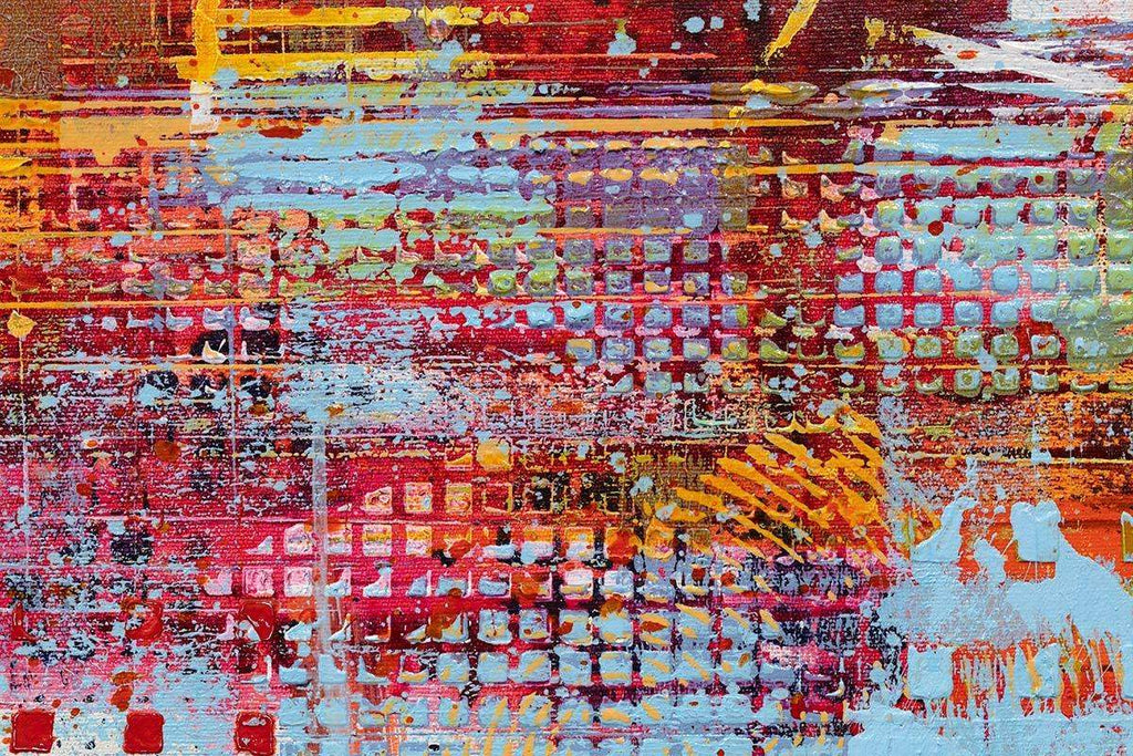 City of Colour - Original - SOLD by artist Richard Knight - Wyecliffe Galleries