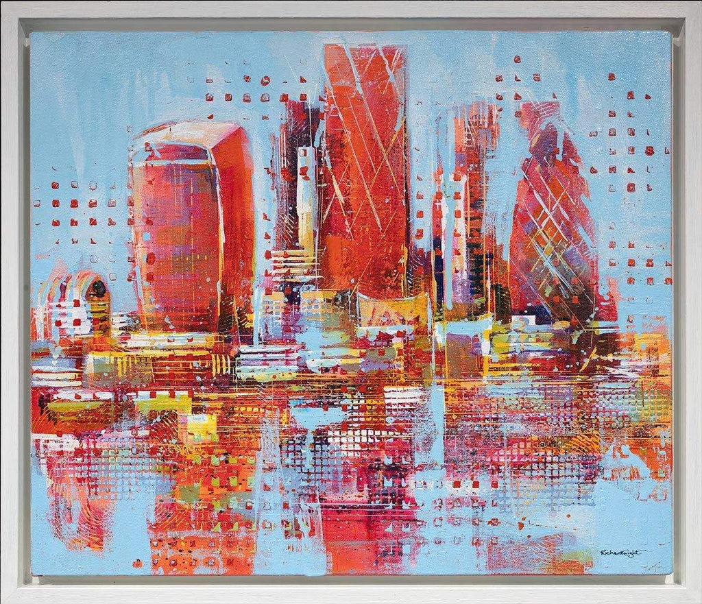 City of Colour - Original - SOLD by artist Richard Knight - Wyecliffe Galleries