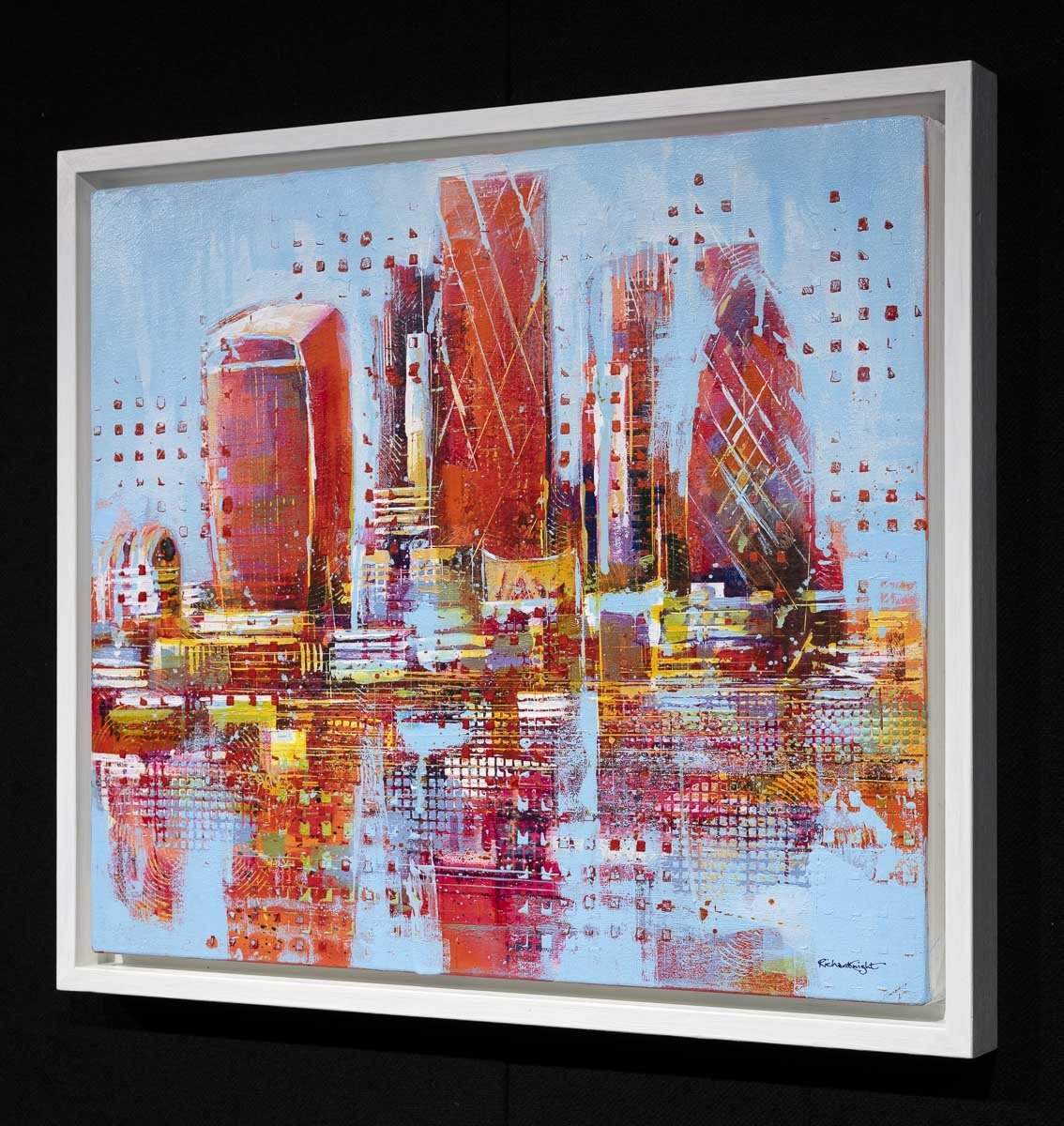 City of Colour - Original - SOLD by artist Richard Knight - Wyecliffe Galleries