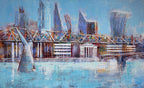 Millennium City - SOLD by artist Richard Knight - Wyecliffe Galleries