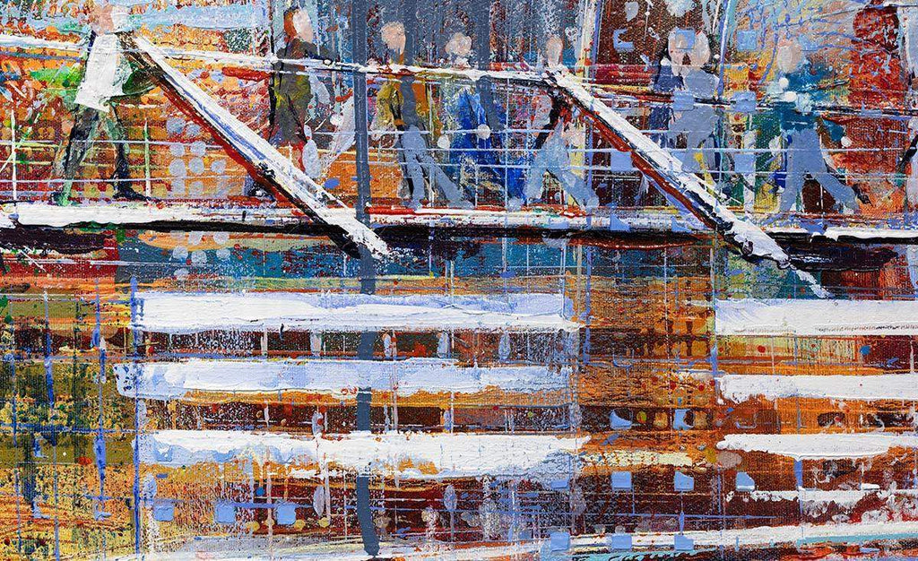 Millennium City - SOLD by artist Richard Knight - Wyecliffe Galleries