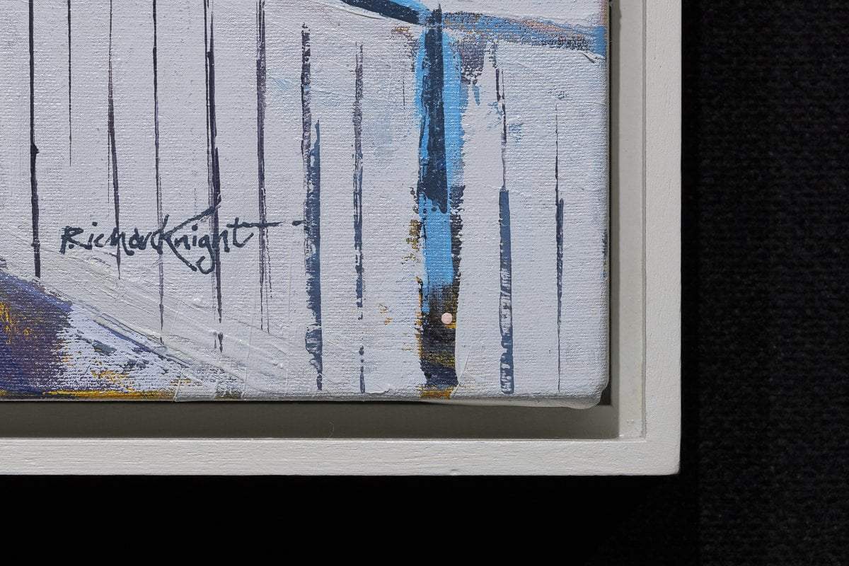 Oxo to St Pauls - Original - SOLD by artist Richard Knight - Wyecliffe Galleries