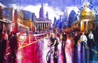 This is London - Original - SOLD by artist Richard Knight - Wyecliffe Galleries