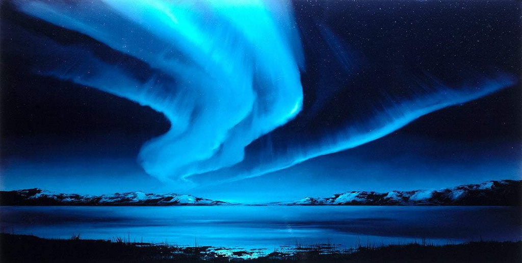 Borealis Blue - Limited Edition - SOLD OUT by artist Richard Rowan - Wyecliffe Galleries