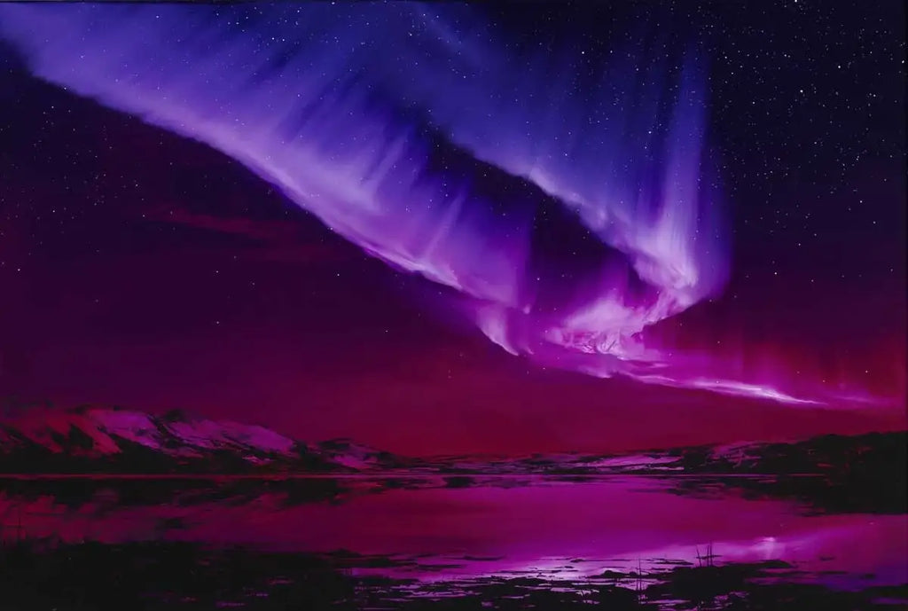 Night Glows - SOLD OUT by artist Richard Rowan - Wyecliffe Galleries