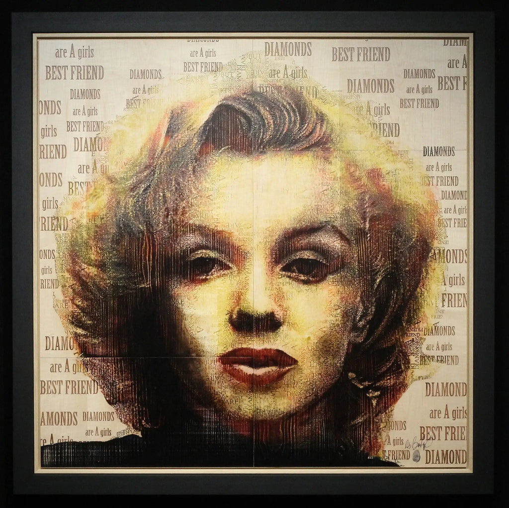 Diamonds are a Girls Best Friend - SOLD by artist Rob Bishop - Wyecliffe Galleries